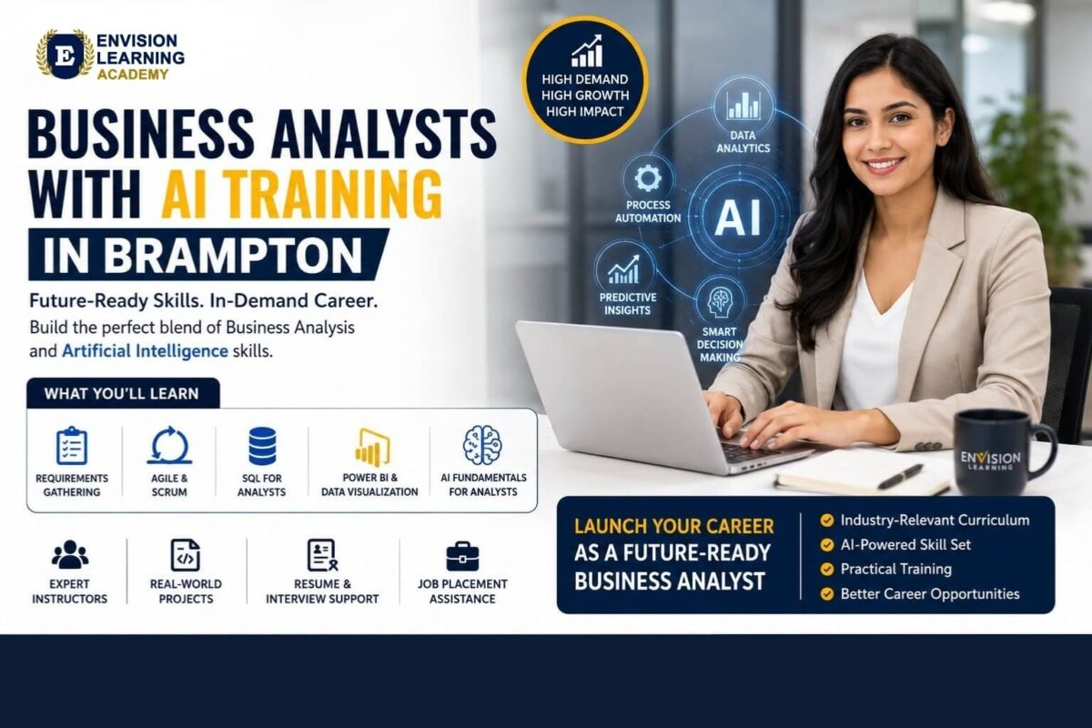 Business Analyst with AI Training in Mississauga