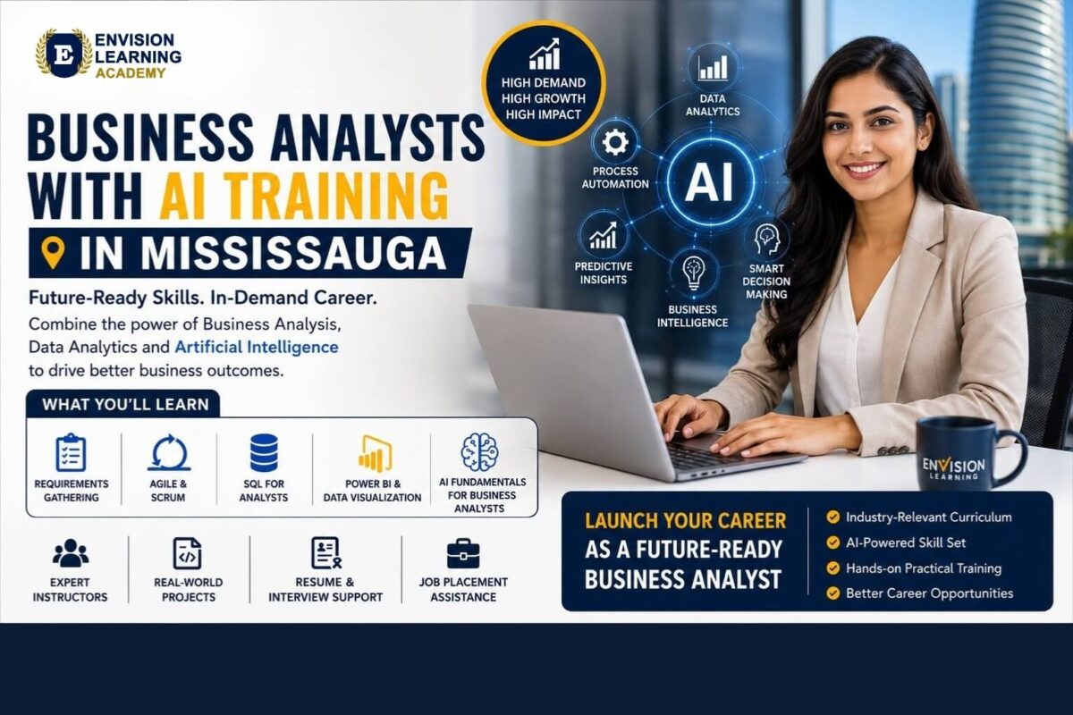 Business Analyst with AI Training in Mississauga