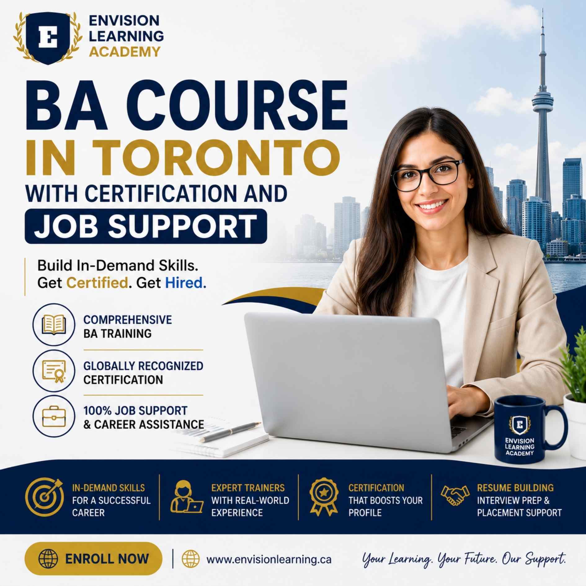 BA Course In Toronto With Certification And Job Support