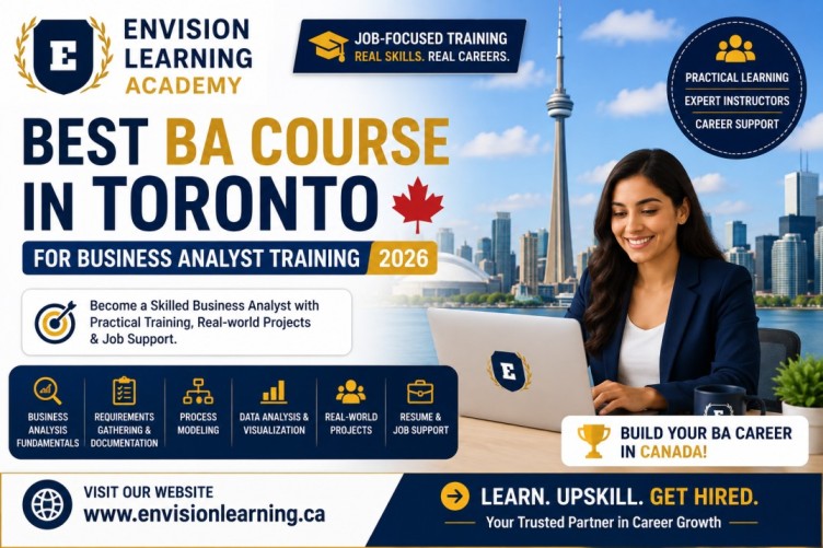 Best BA Course in Toronto for Business Analyst Training 2026