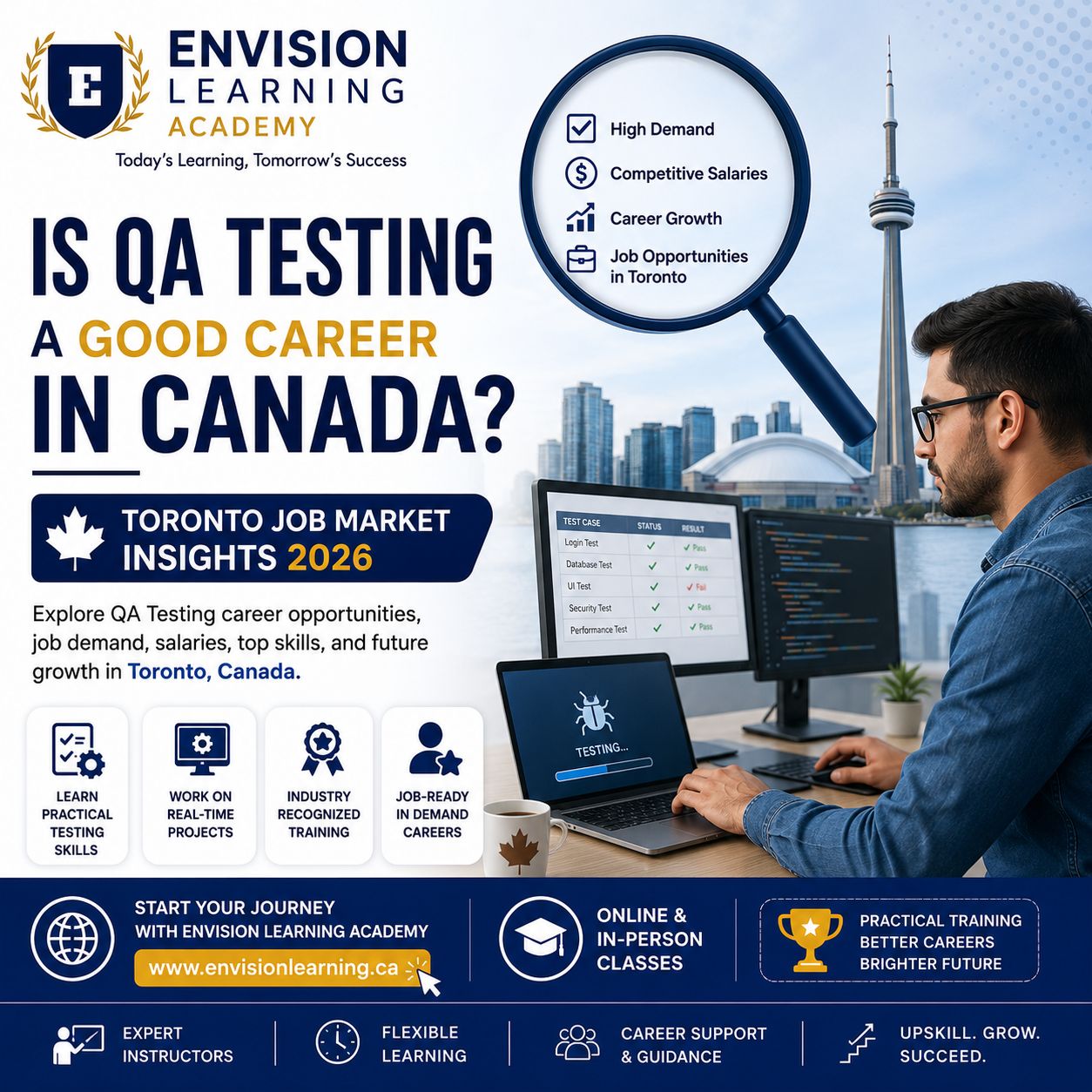 Is QA Testing a Good Career in Canada? Toronto Job Market Insights 2026